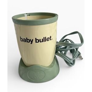 Magic Bullet Baby Bullet Blender Motor Base‎ Green Cream BB-WL029-02 Replacement